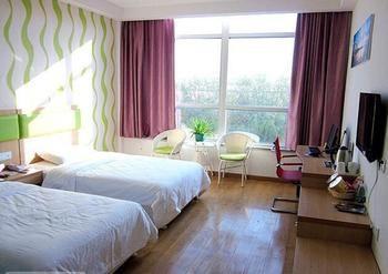 Shuangdie Business Hotel Liaocheng Exterior foto
